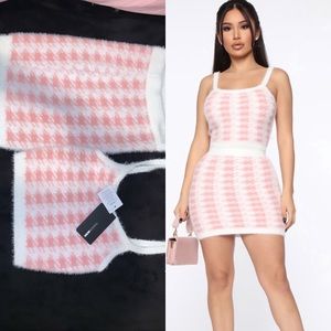 What a hound sweater set (fashion nova)